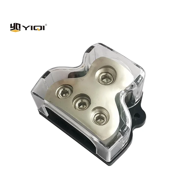 1 in 3 ut lågprofil trippelports RV Audio Power Splitter