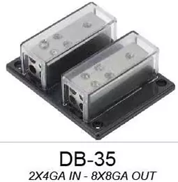 Double-row Type High-density Multi-port Vehicle Power Panel