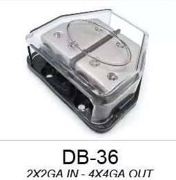 Double-row Type High-density Multi-port Vehicle Power Panel